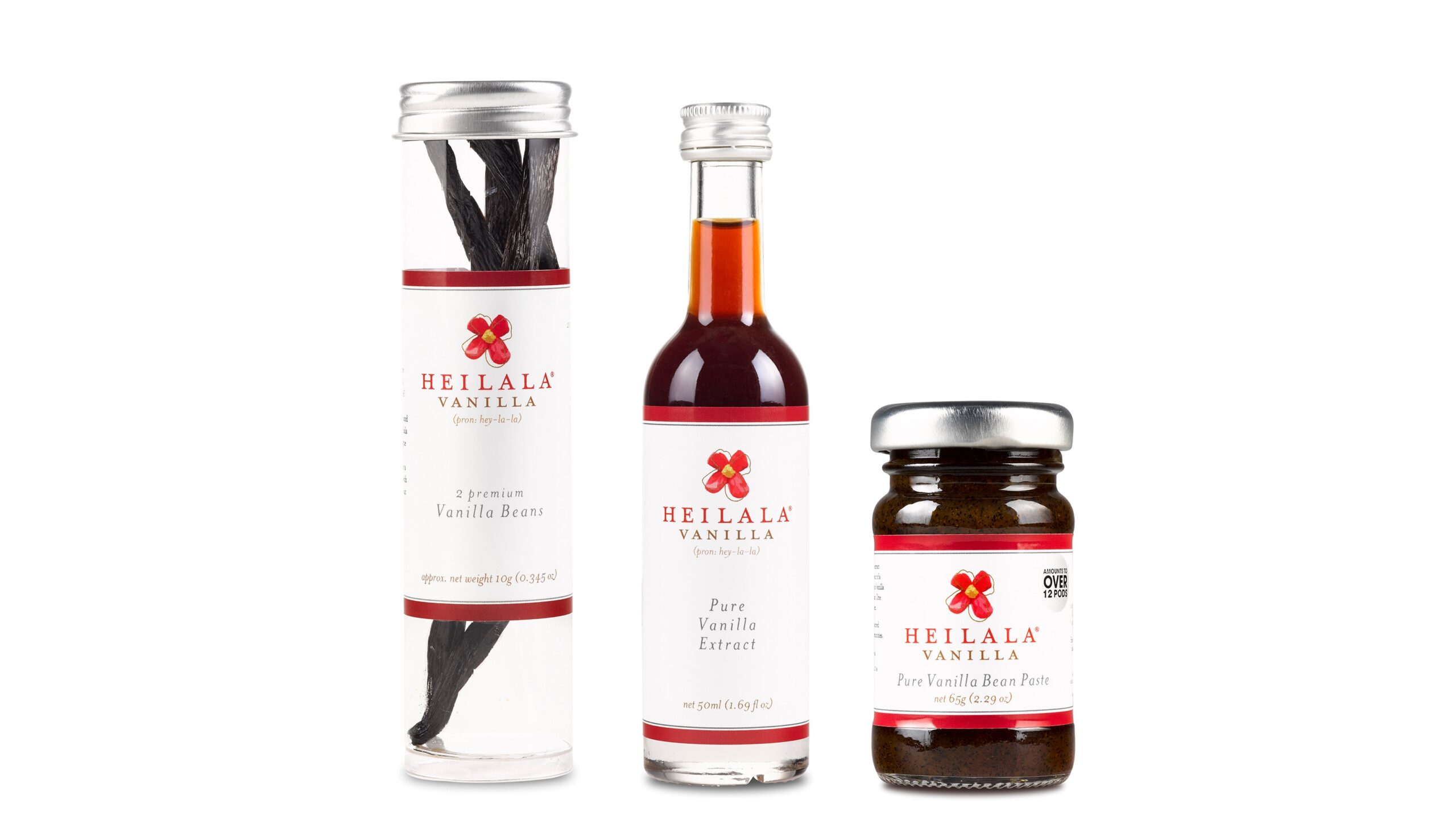 Heilala Vanilla products