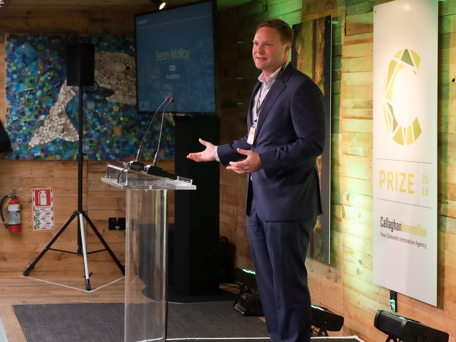 Sean Molloy at C-Prize 2019 launch